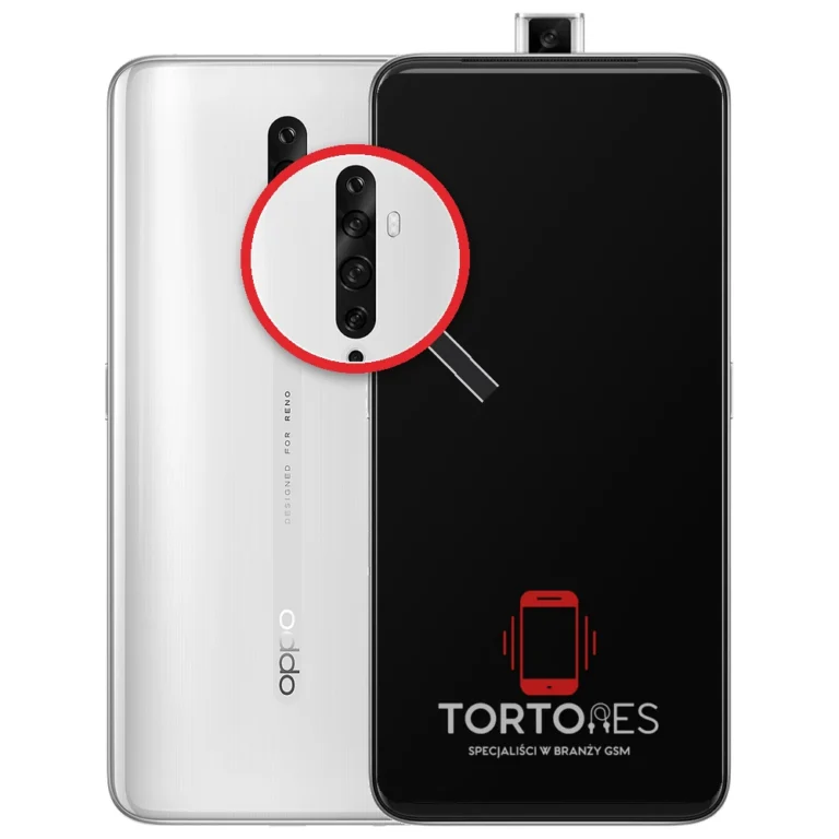 OPPO Reno2 Z z lupą na tylnych aparatach - wymiana tylnej kamery