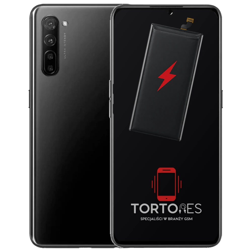 OPPO Reno3 LTE z ilustracją baterii - wymiana baterii