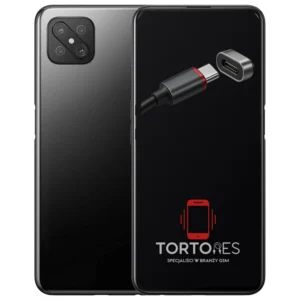OPPO Reno4 Z 5G z ilustracją złącza ładowania - naprawa złącza ładowania