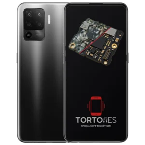 OPPO Reno5 Lite z ilustracją zalania - czyszczenie po zalaniu