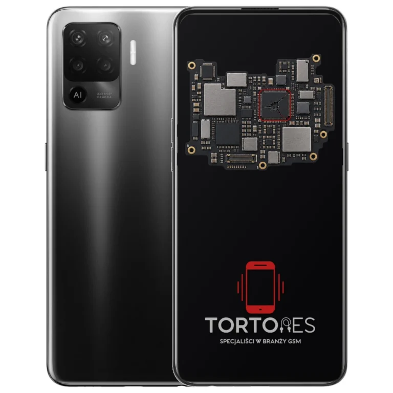 OPPO Reno5 Lite z ilustracją płyty głównej - naprawa płyty głównej