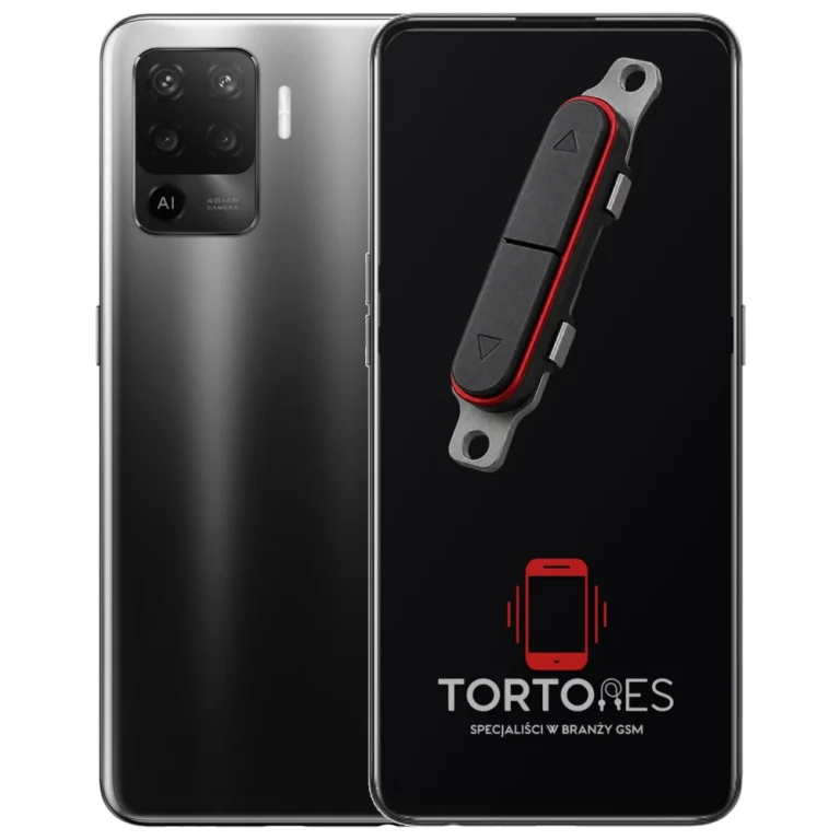 OPPO Reno5 Lite z symbolem przycisków - naprawa przycisków włączania i głośności