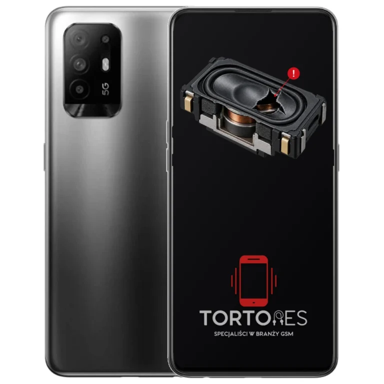 OPPO Reno5 Z 5G z symbolem głośnika multimedialnego - wymiana głośnika multimedialnego