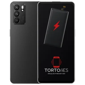 OPPO Reno6 5G z ilustracją baterii - wymiana baterii