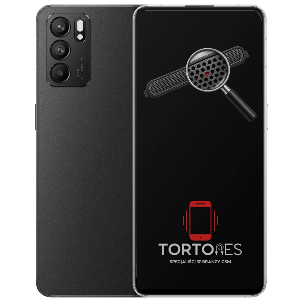 OPPO Reno6 5G z symbolem głośnika rozmów - wymiana głośnika rozmów