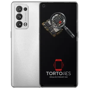 OPPO Reno6 Pro 5G z symbolem diagnostyki - diagnoza telefonu