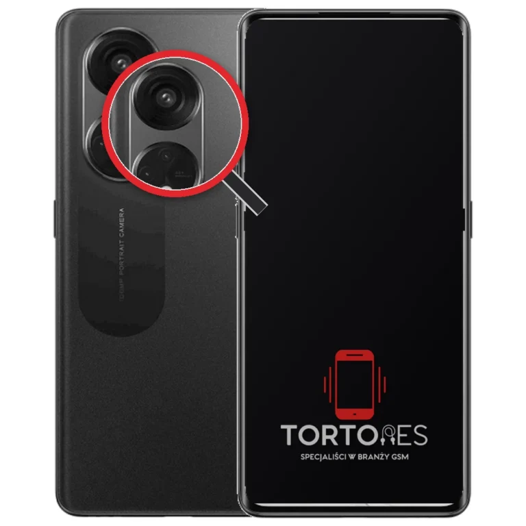 OPPO Reno8 T LTE z lupą na tylnych aparatach - wymiana tylnej kamery