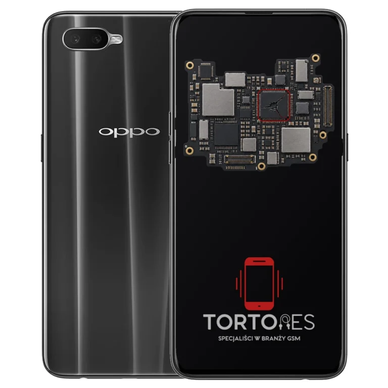 OPPO RX17 Neo z ilustracją płyty głównej - naprawa płyty głównej