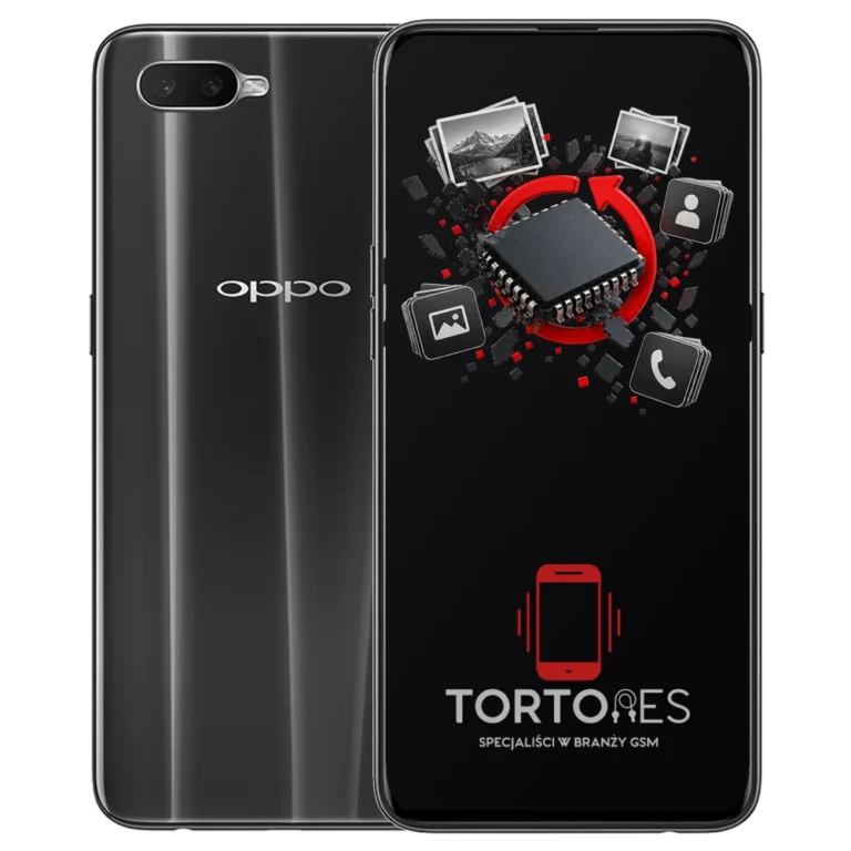 OPPO RX17 Neo z ilustracją odzyskiwania danych - odzyskiwanie danych