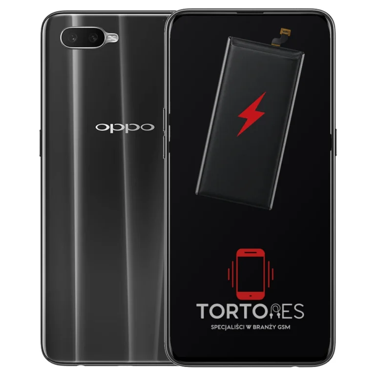 OPPO RX17 Neo z ilustracją baterii - wymiana baterii