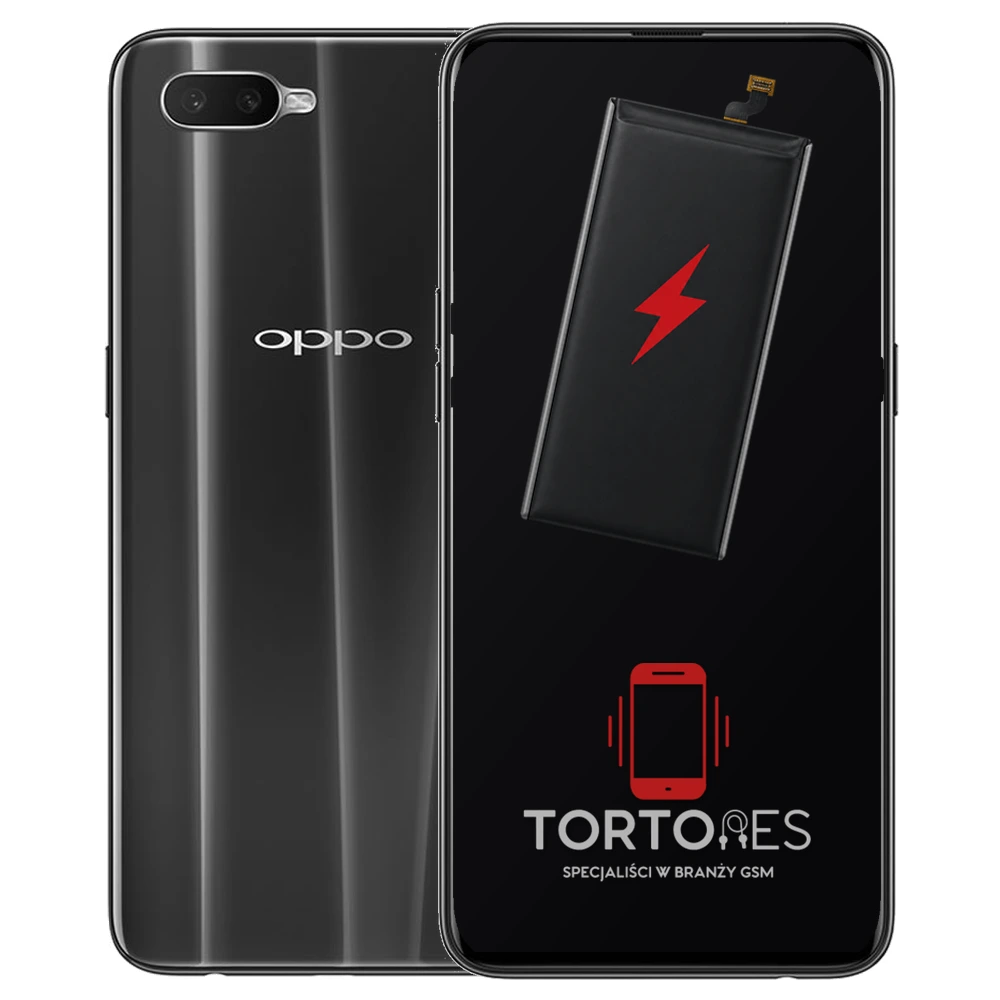 OPPO RX17 Neo z ilustracją baterii - wymiana baterii