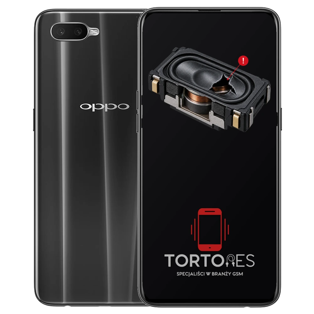 OPPO RX17 Neo z symbolem głośnika multimedialnego - wymiana głośnika multimedialnego