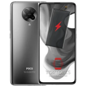 POCO F2 Pro z ilustracją baterii - wymiana baterii