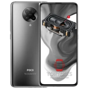 POCO F2 Pro z symbolem głośnika multimedialnego - wymiana głośnika multimedialnego