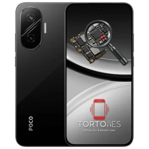 POCO F7 z symbolem diagnostyki - diagnoza telefonu