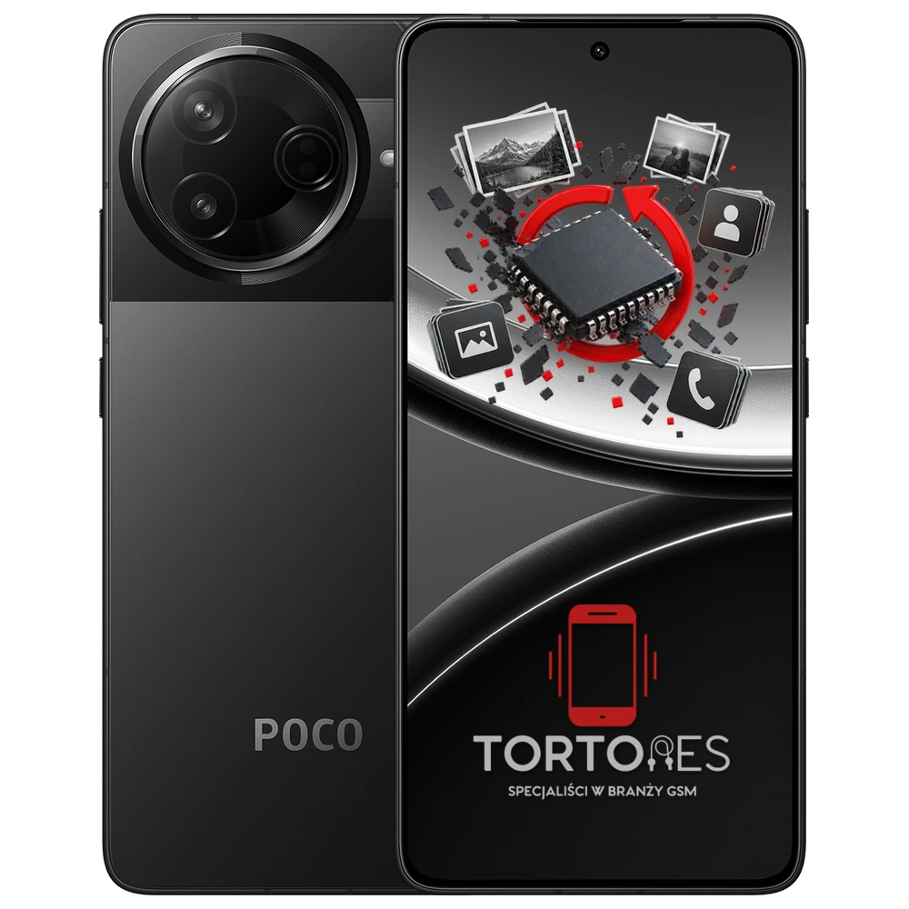 POCO F7 Pro z ilustracją odzyskiwania danych - odzyskiwanie danych