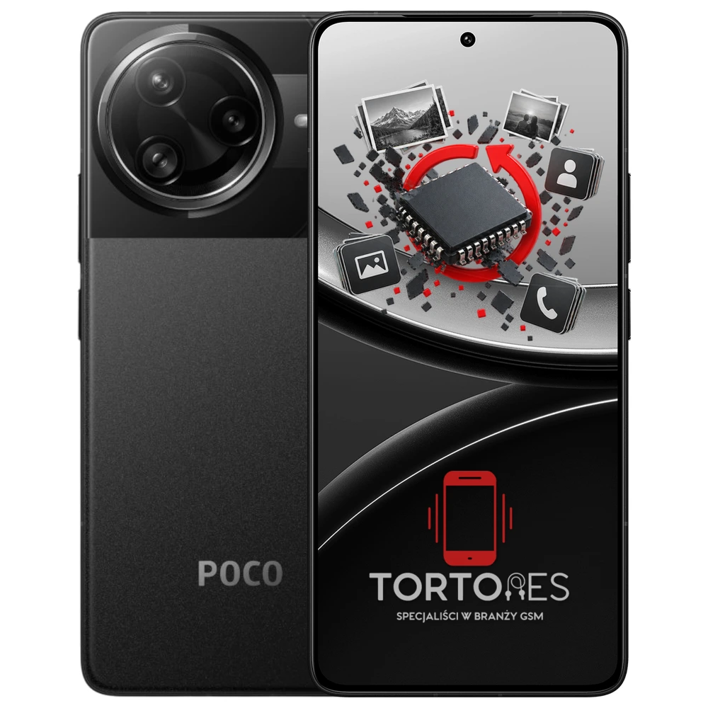 POCO F7 Ultra z ilustracją odzyskiwania danych - odzyskiwanie danych