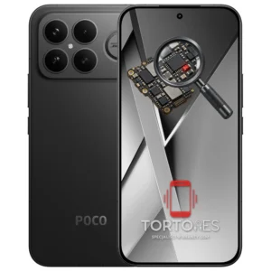 POCO F8 Ultra z symbolem diagnostyki - diagnoza telefonu