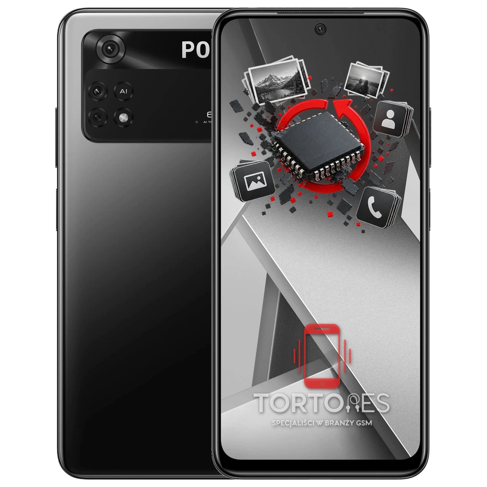 POCO M4 Pro z ilustracją odzyskiwania danych - odzyskiwanie danych