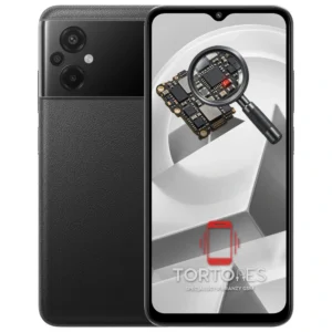 POCO M5 z symbolem diagnostyki - diagnoza telefonu
