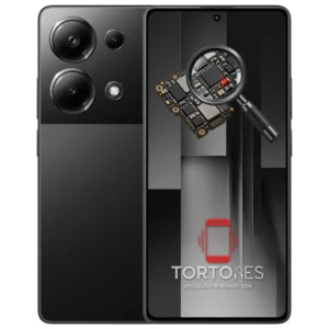 POCO M6 Pro z symbolem diagnostyki - diagnoza telefonu