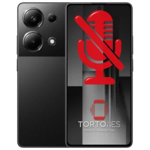 POCO M6 Pro z symbolem mikrofonu - naprawa mikrofonu