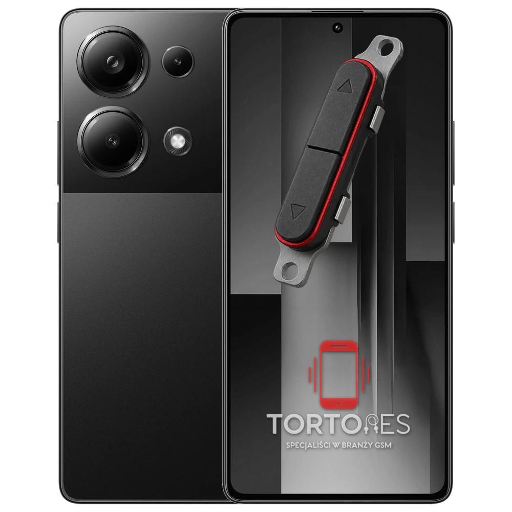 POCO M6 Pro z symbolem przycisków - naprawa przycisków włączania i głośności