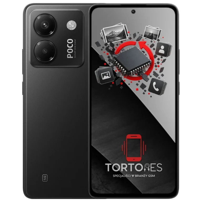 POCO M7 Pro 5G z ilustracją odzyskiwania danych - odzyskiwanie danych