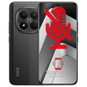 POCO M8 Pro 5G z symbolem mikrofonu - naprawa mikrofonu