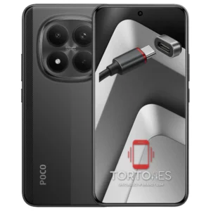 POCO M8 Pro 5G z ilustracją złącza ładowania - naprawa złącza ładowania