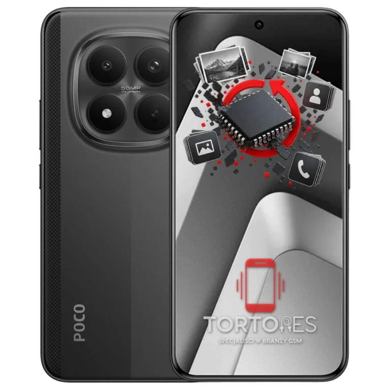 POCO M8 Pro 5G z ilustracją odzyskiwania danych - odzyskiwanie danych