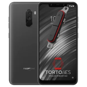 POCOPHONE F1 z symbolem przycisków - naprawa przycisków włączania i głośności
