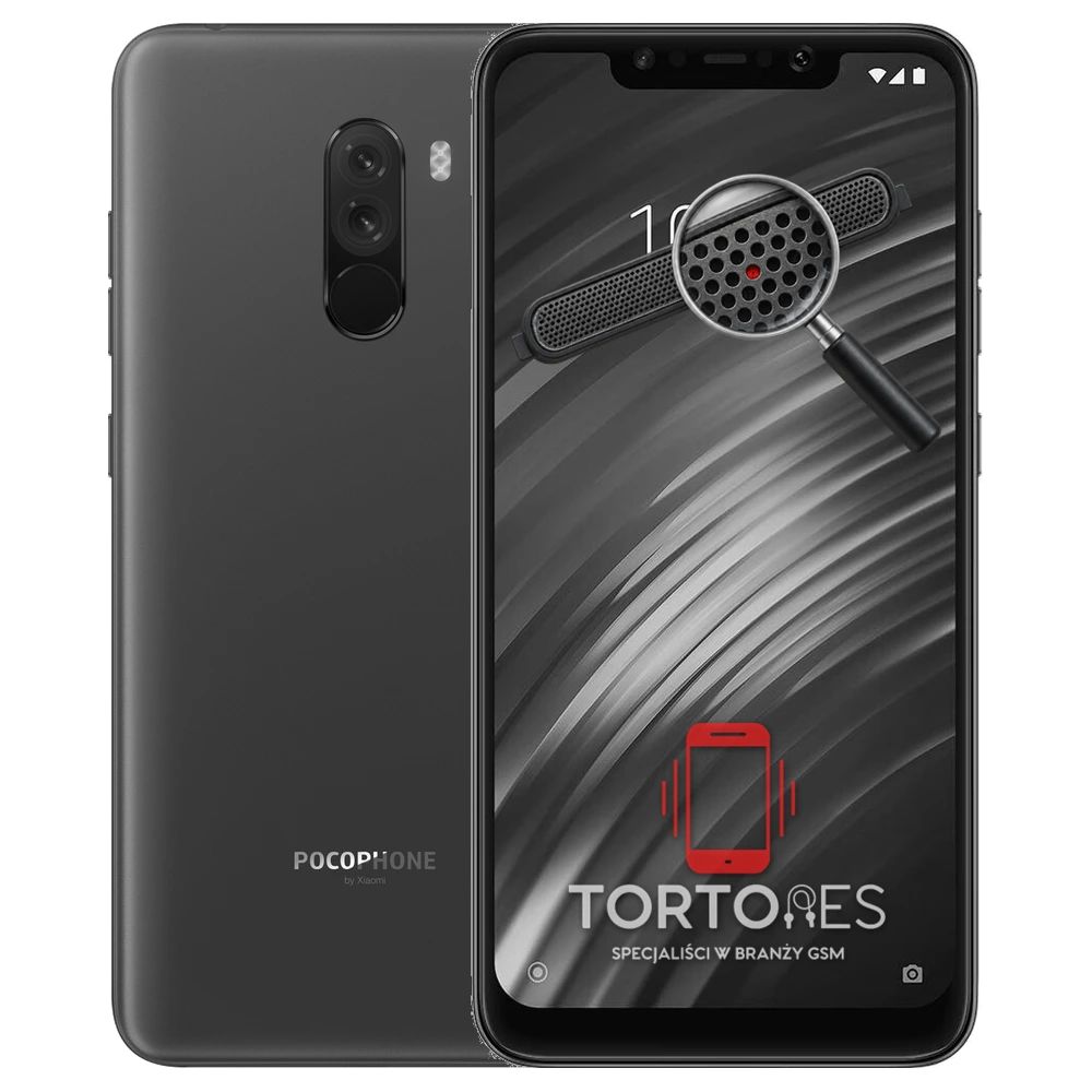 POCOPHONE F1 z symbolem głośnika rozmów - wymiana głośnika rozmów