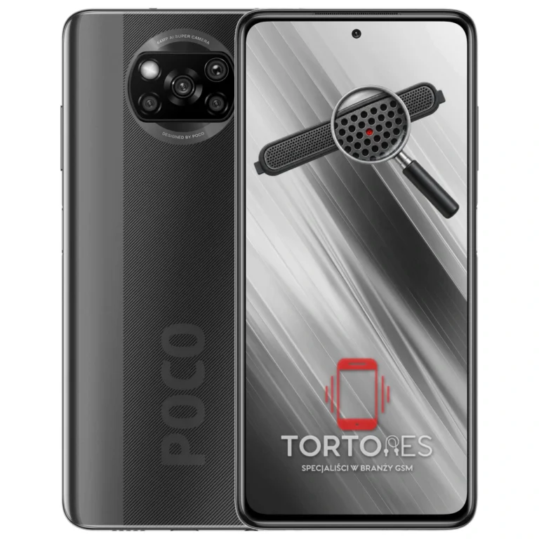 POCO X3 NFC z symbolem głośnika rozmów - wymiana głośnika rozmów