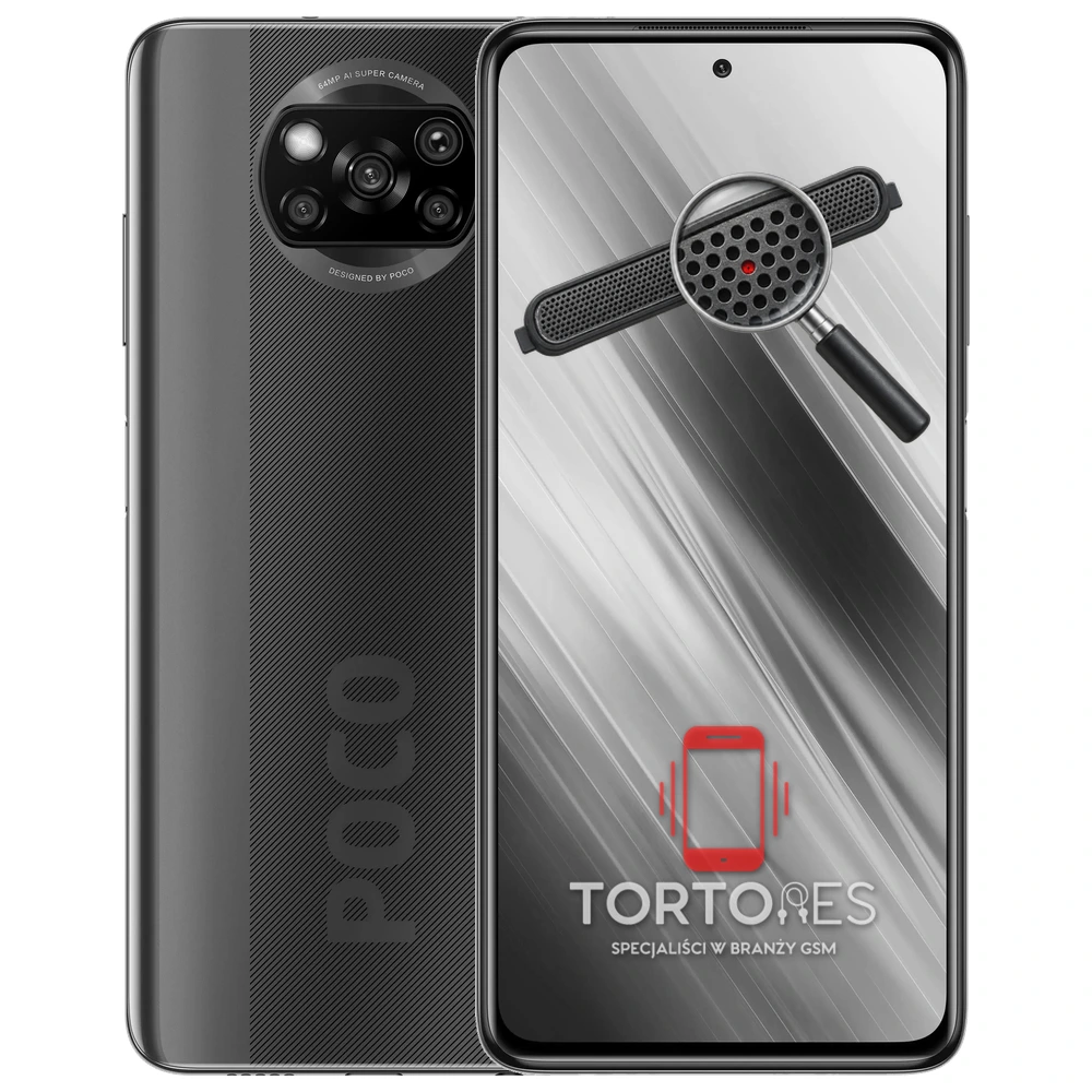 POCO X3 NFC z symbolem głośnika rozmów - wymiana głośnika rozmów