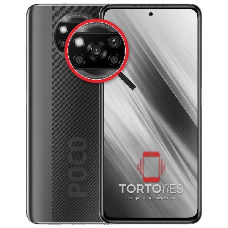 POCO X3 NFC z lupą na tylnych aparatach - wymiana tylnej kamery