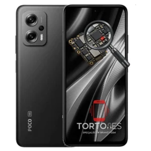 POCO X4 GT z symbolem diagnostyki - diagnoza telefonu