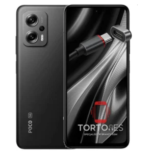 POCO X4 GT z ilustracją złącza ładowania - naprawa złącza ładowania