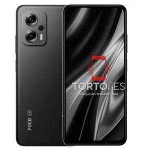 POCO X4 GT - widok przodu i tyłu telefonu