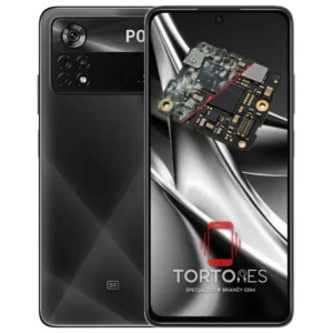 POCO X4 Pro 5G z ilustracją zalania - czyszczenie po zalaniu