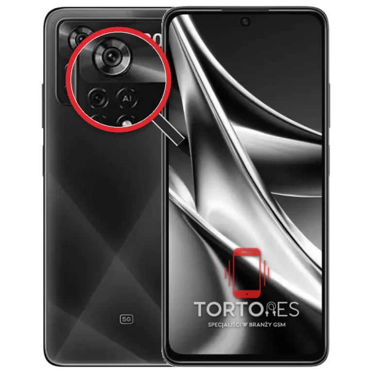 POCO X4 Pro 5G z lupą na tylnych aparatach - wymiana tylnej kamery