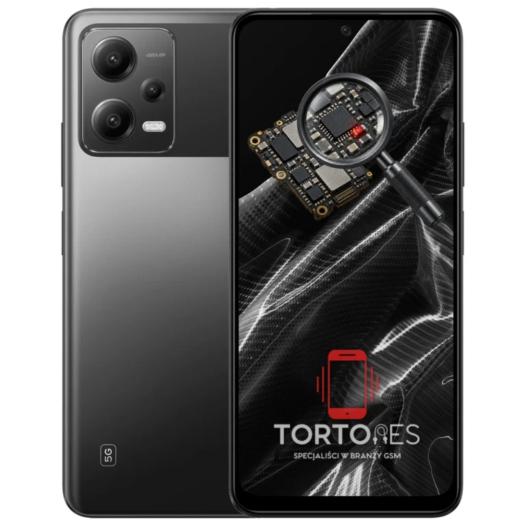 POCO X5 5G z symbolem diagnostyki - diagnoza telefonu