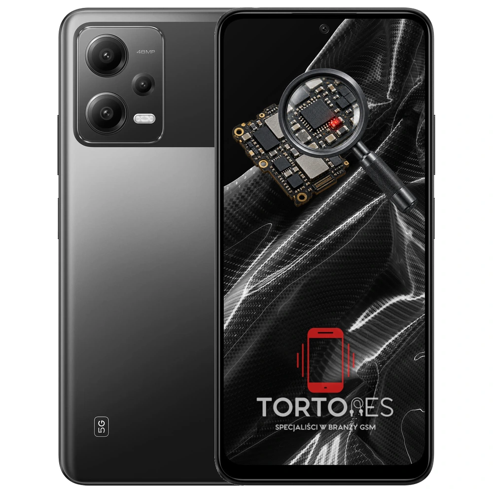 POCO X5 5G z symbolem diagnostyki - diagnoza telefonu