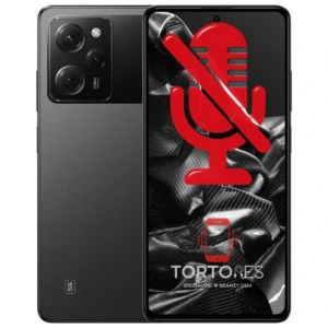 POCO X5 Pro 5G z symbolem mikrofonu - naprawa mikrofonu