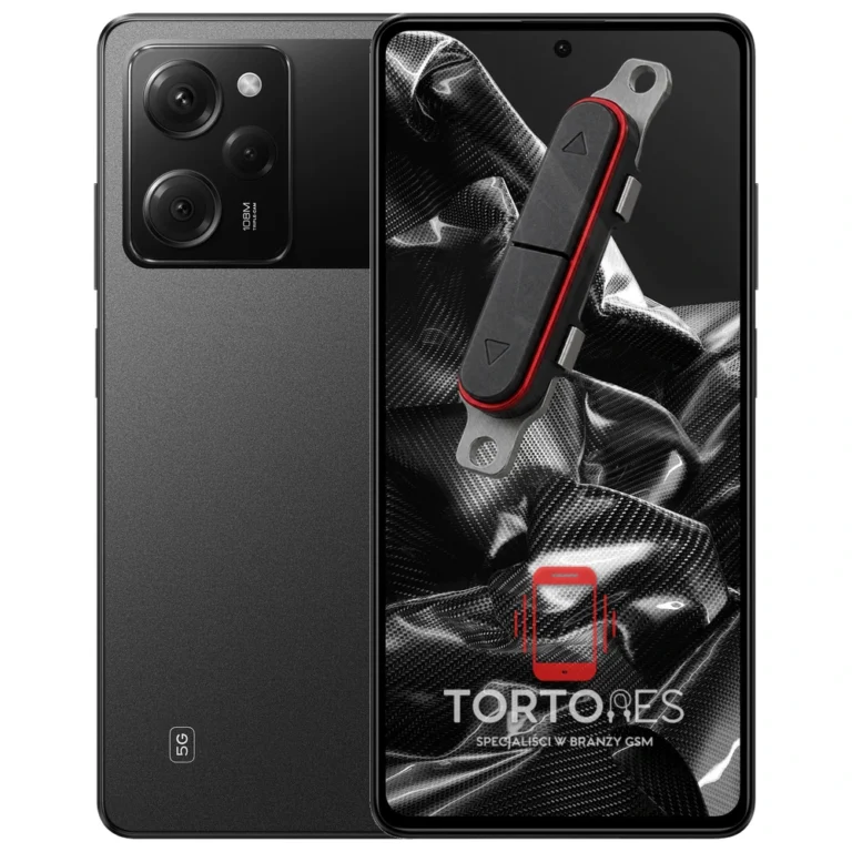 POCO X5 Pro 5G z symbolem przycisków - naprawa przycisków włączania i głośności