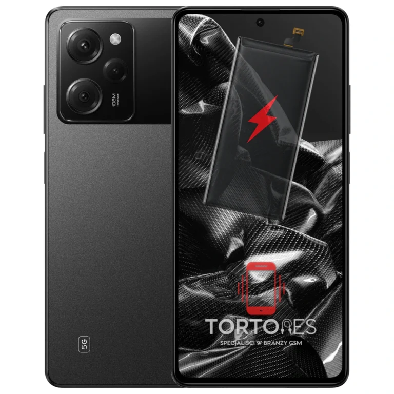 POCO X5 Pro 5G z ilustracją baterii - wymiana baterii