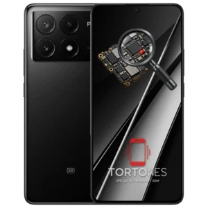 POCO X6 Pro z symbolem diagnostyki - diagnoza telefonu
