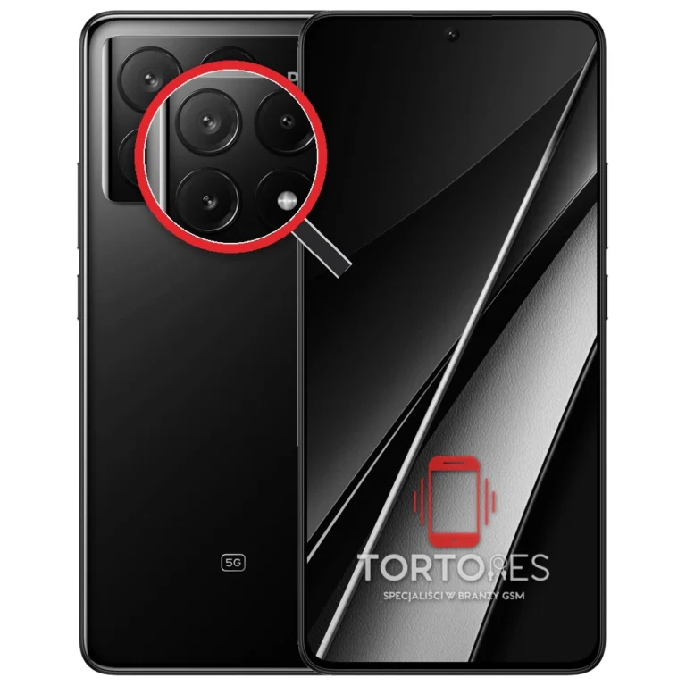 POCO X6 Pro z lupą na tylnych aparatach - wymiana tylnej kamery