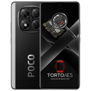 POCO X7 z symbolem diagnostyki - diagnoza telefonu