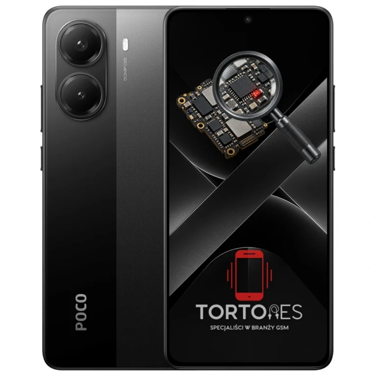 POCO X7 Pro z symbolem diagnostyki - diagnoza telefonu